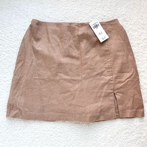 Abercrombie Linen Mini Skirt